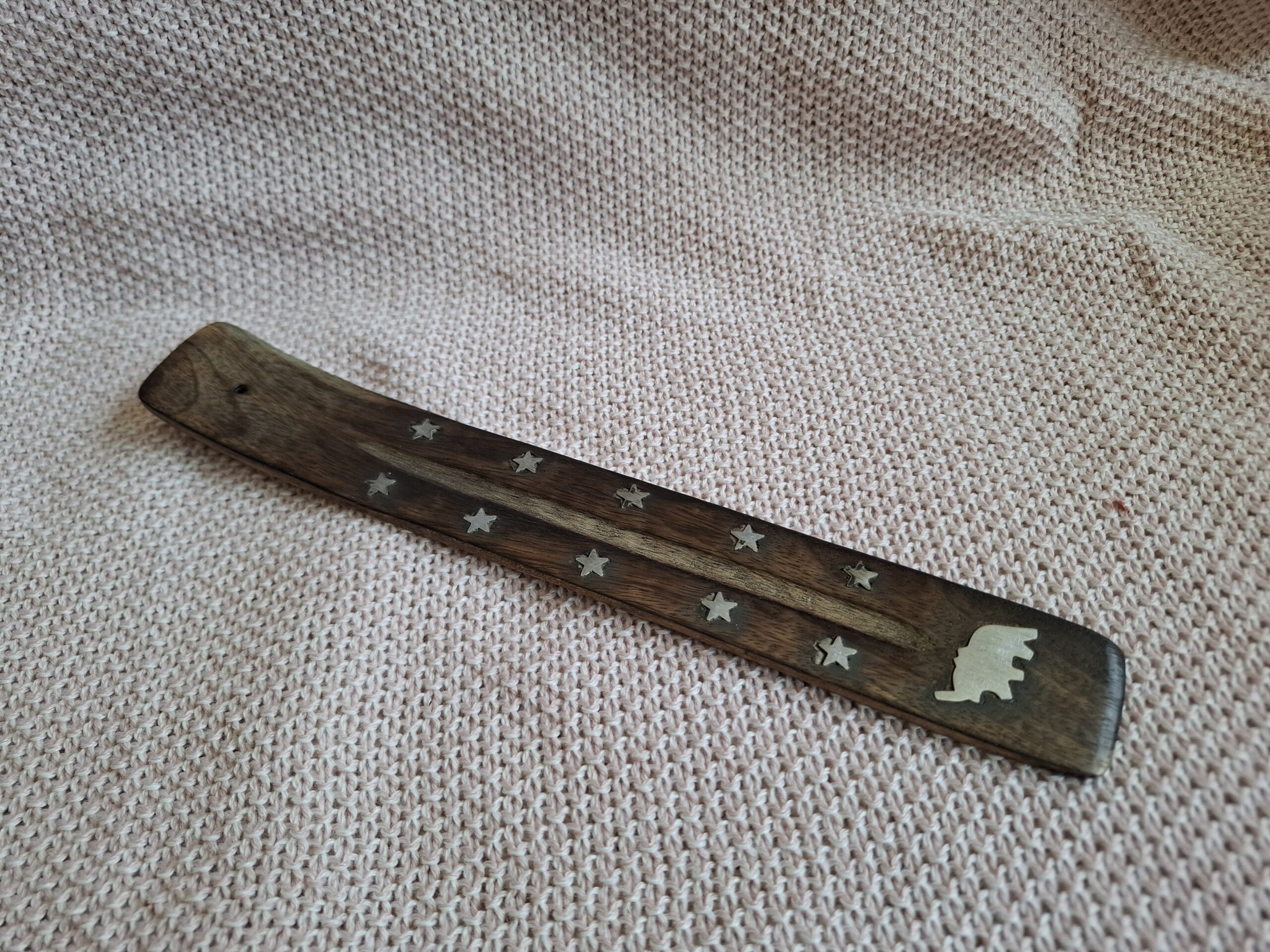 Wierook Plank Mangohout met olifantje