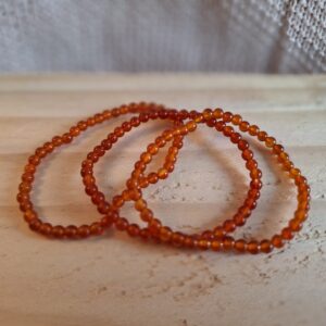 Armband Carneool 4 mm