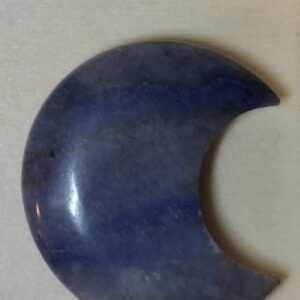 Edelsteen Maantje-blauwe kwarts – 2,5 cm